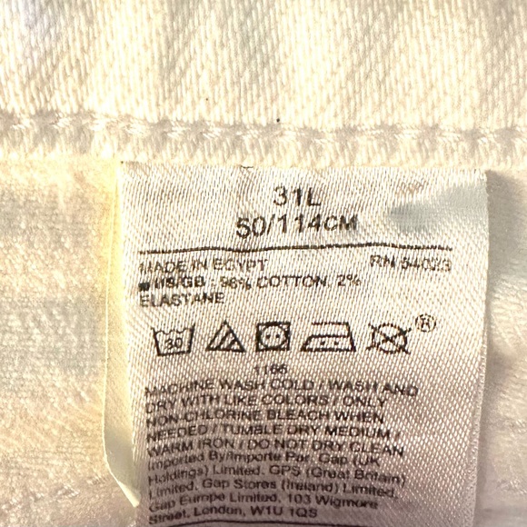 Banana Republic High Rise Straight Jeans NWOT - Picture 7 of 9